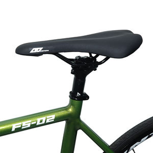 PB001 INTRO7 vélo à vitesse unique <span class=keywords><strong>Fixie</strong></span> Hi-Ten <span class=keywords><strong>cadre</strong></span> en alliage d'aluminium fourche en Fiber de <span class=keywords><strong>carbone</strong></span> 700c vélo à pignon fixe - Product Image 3