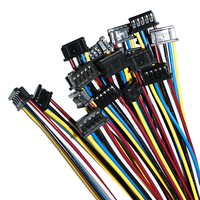 Kabel Harness Perakitan Konektor Kustom JST Dupont Hirose Molex FC Pitch 1.0 1.25 1.5 2.0 2.5mm 2/3/4/5/6/7/8/10