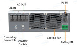 Convertisseur solaire hybride monophasé On&Off 10,2 kW 120/240 V pour les États-Unis, la Jamaïque, la Colombie, le Mexique, la Barbade, le Panama, etc. - Product Image 6