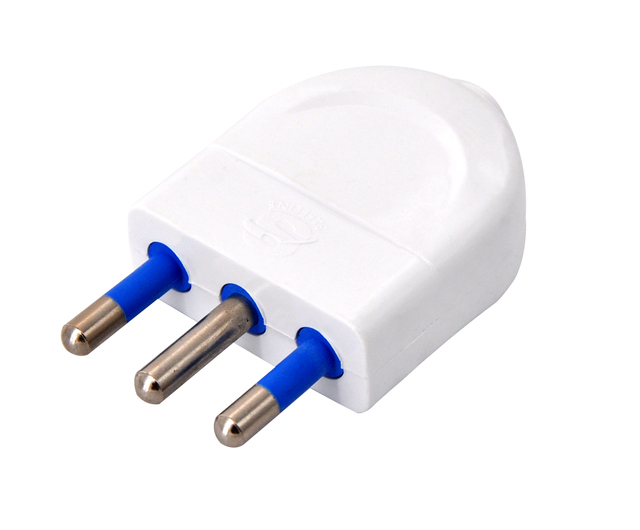 SAFELINE SL1003 1 Outlet 2P+T 16A 3-Pin Electrical Plug 110V-250V Rated PC Material Residential/General-Purpose Use IMQ