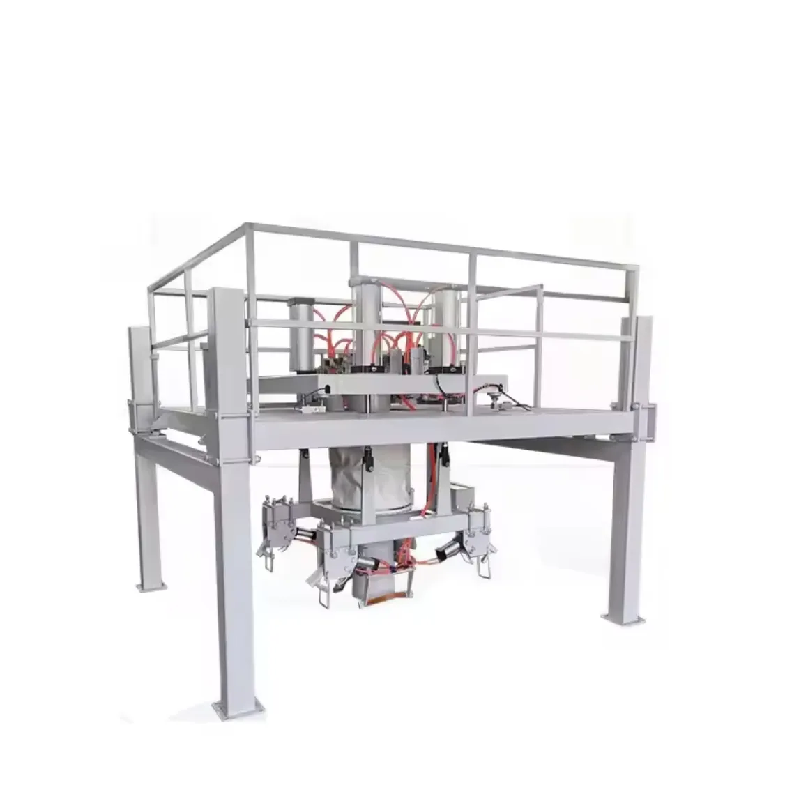 Innovative product development large packaging machine customized on demand open mouth ton packing machine grain sand fertilizer