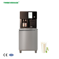 Machine à thé à bulles intelligente durable TW-MC12F, commande à distance IoT, distributeur automatique de thé à bulles commercial avec écran tactile de 10,1 pouces