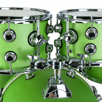 Batterie de jazz professionnelle ajustable en 5 pièces avec support et accessoires pour performance scénique – Vente en gros