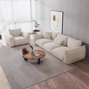 Hot Bán Contemporary Sang Trọng Cắt Sofa Hiện Đại Thời Trang Góc Đơn Vị Cho Phòng Khách Biệt Thự Phong Cách Quảng Trường Chất Liệu Vải - Product Image 6