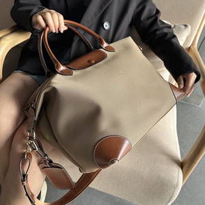 Nuevo Bolso Bandolera Explosive 2026, Bolso de Viaje Portátil, Bolso Tote de Gran Capacidad, Tela de Nailon con Cuero, Bolso para Mujer - Product Image 3