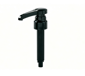 Bomba Dosificadora de Líquido Negra de Plástico de Grado Alimenticio 28/410 de 5cc, Compatible con Botellas de 750ml de Jarabe de Café Torani - Product Image 2