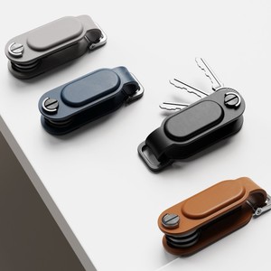 Organisateur de clés anti-perte avec fonction de suivi intégrée, matériau PU recyclable, porte-clés en métal compatible avec l'application Localiser - Product Image 1