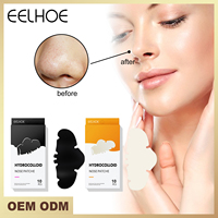 Eelhoe Hydrocolloid Blackhead Sticker Nose Strip Sheet Mask Deep Cleansing Pore Treatment Remover Patch for All Skin Types