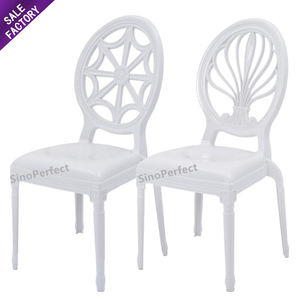 Hot Sales White Plastic Restaurant Unbreakable Plastic Wedding <b>Chair</b> for Hotel <b>Dining</b> Outdoor Events Weddings - Product Image 1