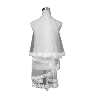 <span class=keywords><strong>Voile</strong></span> <span class=keywords><strong>de</strong></span> <span class=keywords><strong>mariée</strong></span> couronnes <span class=keywords><strong>de</strong></span> mariage en dentelle <span class=keywords><strong>de</strong></span> cils blancs - Product Image 6