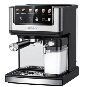 เครื่องชงกาแฟเอสเพรสโซ่เชิงพาณิชย์ EU 2.0 ลิตร น้ำ 500 มล. นม  เครื่องทำกาแฟอัจฉริยะ ปั๊ม 15 บาร์  ฟองนมละเอียด - Product Image 1