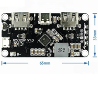 IP5328P Bidirectional Fast Charging Power Bank Module 3.7V to 5V/9V/12V Boost 65x33mm Original Brand