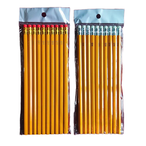 Lápices de Escritura de Madera de 7 Pulgadas al <span class=keywords><strong>por</strong></span> <span class=keywords><strong>Mayor</strong></span> con Borradores para Estudiantes de Primaria, 10 Piezas, Varillas Hexagonales Amarillas, Lápices HB - Product Image 1