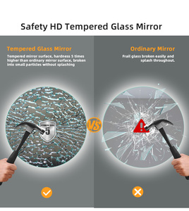 Miroir <span class=keywords><strong>de</strong></span> <span class=keywords><strong>salle</strong></span> <span class=keywords><strong>de</strong></span> <span class=keywords><strong>bain</strong></span> LED rond en gros, étanche et rétroéclairé pour projets hôteliers et commerciaux - Product Image 2
