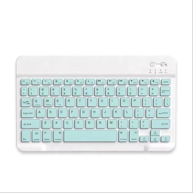 Mac PC用スリムポータブルワイヤレスミニタブレットキーボードiPhoneiPad IOSはキーボードマウスコンボで作ることができます