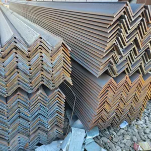 SS400 S235JR Q345 Q235 Carbon/Galvanized Multi-Purpose Equal Steel Slotted L-Shaped Angle Galvanized Equal/Unequal Iron MS Steel