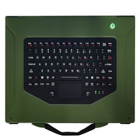 Laptop Industri Portabel Tangguh 15.6 Inci Tahan Air IP65 dengan CPU I3/I5/I7 3.8Ghz Tersedia dalam Stok