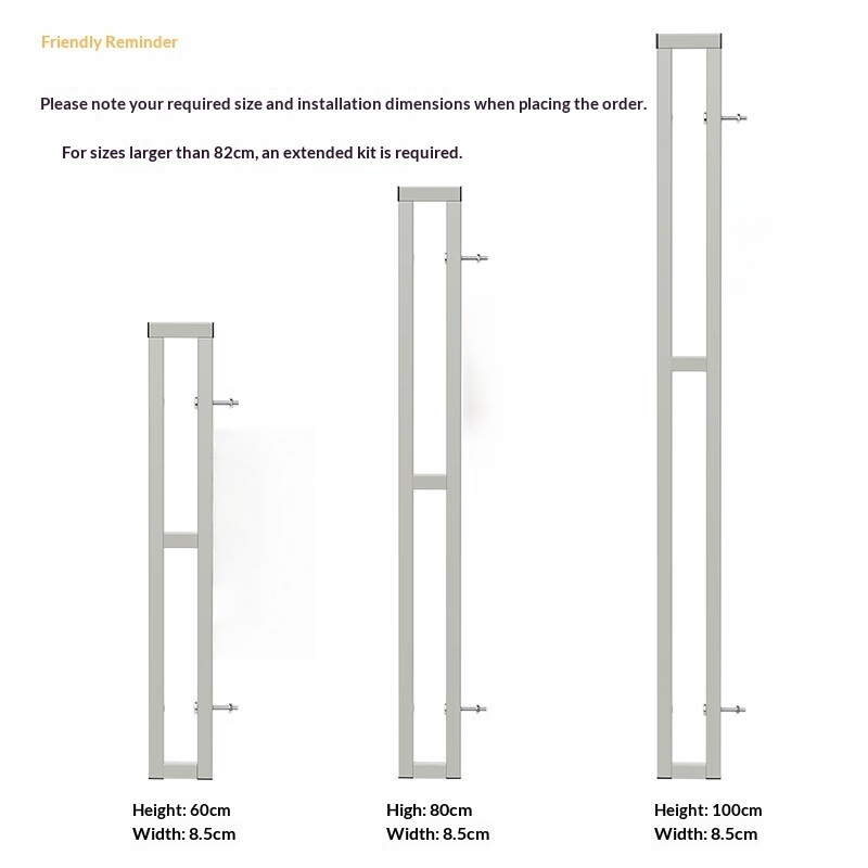 100cmH 8cm Gate Extension