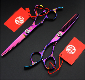 5.0,/5.5/ 6.0 Inch Bán Buôn Chuyên Nghiệp Thợ Làm Tóc Cắt Barber Flat Hair Dressing Scissors - Product Image 4