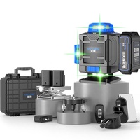 Niveau laser automatique vert rotatif DIY 4D 16 lignes de l'usine