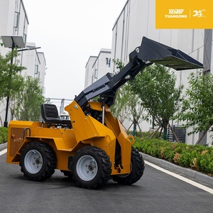 Chargeuse compacte sur pneus YGZG à pneus pleins, capacité 400 kg, pour <span class=keywords><strong>le</strong></span> recyclage des déchets et les travaux de tranchées - Product Image 2