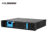 Amplificateur de puissance de bonne qualité en Chine amplificateur de puissance de système de sonorisation numérique multifonction avec mélangeur Av