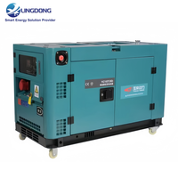 Original Yuchai 3-Phasen 15kW Diesel-Schweißgenerator Set Geräuscharmer Typ 15kVA Motorgenerator YC15E/T für Fertigungsbetriebe