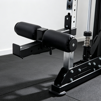 Machine Smith tout-en-un, appareil de musculation multifonctionnel avec croisement de câbles et double pile de poids pour la maison et l'usage commercial