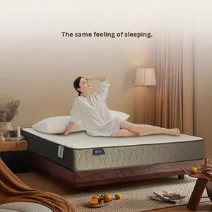 Five-Star Hotel 28cm Thick Mattress Soft <b>Cushion</b> Modern Simple Design Independent Pocket Spring <b>Memory</b> <b>Foam</b> Bedroom Dual T-Y301 - Product Image 4