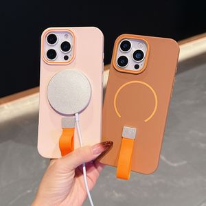 เคสโทรศัพท์มือถือ SmartjoyWholesale ดีไซน์นุ่ม TPU แม่เหล็ก พร้อมสายคล้องนิ้ว สำหรับ iPhone 17 16 Pro Max คุณภาพสูง - Product Image 3