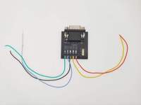 Adaptador de Chip ThinkElk 5C 5D en Stock en Almacén de EE. UU., Compatible con VVDI Key Tool Plus, Accesorio para Programador de Llaves de Auto