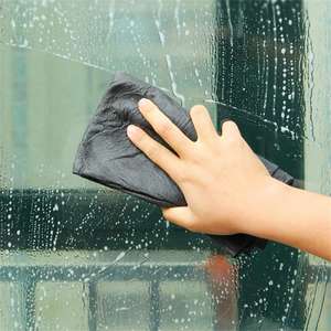 Chiffon magique pour vitres sans traces, chiffon spécial anti-traces pour miroirs et voitures, torchon en microfibre - Product Image 5