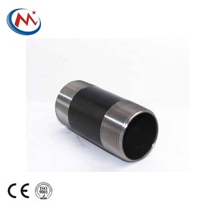 Tiêu chuẩn Mỹ tự nhiên ống thép đen núm vú <span class=keywords><strong>NPT</strong></span> BSP chủ đề ống núm vú - Product Image 2