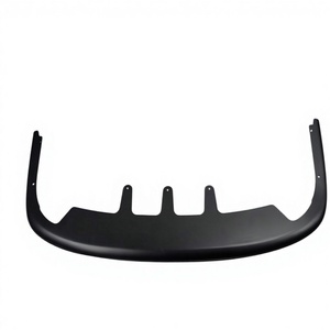 P-GDC-FL-PD EPR วัสดุ PP หรูหรา Subaru 2002-2003 Impreza WRX STI ด้านหน้าลิปตกแต่งแมตต์สีดำติดตั้งง่าย - Product Image 1
