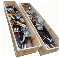 Kits de tuyauterie pour marteau hydraulique d'excavatrice CAT320 330D E305 E307 E308, composants essentiels du moteur, sans soudure, 20 tonnes
