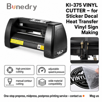 Traceur de découpe de vinyle de bureau KI-375A avec moteur USB Signmaster pour la création d'autocollants, de décalcomanies et de signalétique par transfert thermique
