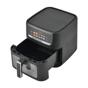 Schermo a colori 1500W Multi-funzione 10 menu preimpostati 7L grande capacità visualizzabile friggitrice ad aria finestra per <span class=keywords><strong>uso</strong></span> <span class=keywords><strong>domestico</strong></span> CE/ROHS/GS/LFGB - Product Image 2