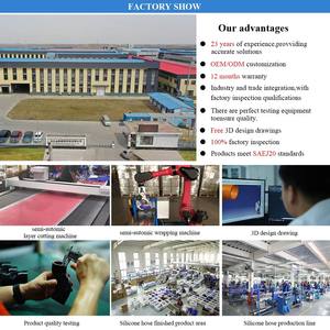 Hersteller Custom 3-lagiger geflochtener, verstärkter, gerader Reduzierer, hitze beständiger Autokühler-Silikon kupplungs schlauch - Product Image 4