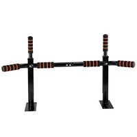Barre de traction horizontale murale en acier vendue par le fabricant, équipement de fitness à double barre, barre de traction portable pour cadre de porte, pour la maison