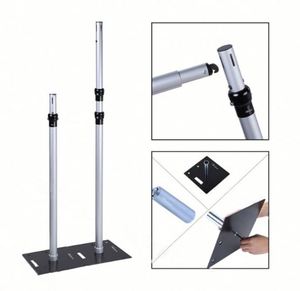 Kit de rideaux de fond réglables de 1,8 m à 6 m pour événements et conventions – Kits de quincaillerie Pipe and Drape en gros - Product Image 3