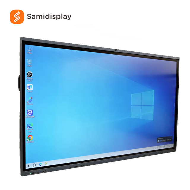 43" 50" 55" 65" 75 Inch 4k Touch Screen Monitor Interactive Touch Display Digital Signage Monitor with OS for Panel Pc