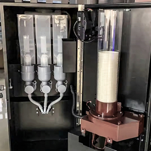 Freshly Brewed <b>Fully</b> <b>Automatic</b> Dispenser Coin Payment System Hot Commercial <b>Coffee</b> Vending <b>Machine</b> with Autometic Cup Dispenser - Product Image 3