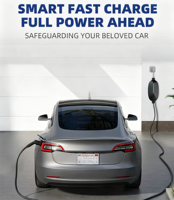 Nouvelle station de recharge solaire pour véhicules électriques 3,5 kW 16A Type1/Type2/GBT, chargeur AC pour VE étanche IP65 avec câble de 5 m, prêt à l'emploi pour usage domestique