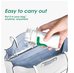 Ce ISO được phê duyệt mini siêu âm lưới Máy phun sương câm xách tay điện Ống hít máy cho ho thuốc thiết bị bay hơi - Product Image 4