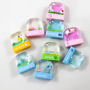 Custom Name Stamps Pre Inked Cute Animal Kids Toy Stamps For Children Clothes