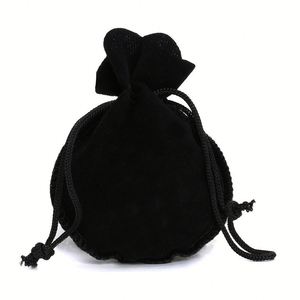 Bolsa de Terciopelo con Cordón para Joyería, Perfume y Regalos, Tamaño Mini, Varios Colores, 10x13cm, Marca Quake E-commerce - Product Image 2