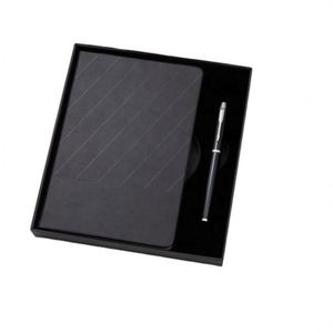 Juego de Cuadernos Promocionales al por Mayor, Bolígrafo Personalizado con Logotipo y Caja de Regalo, Juego de Cuadernos con Cubierta de Cuero Suave para Regalos Empresariales de Lujo - Product Image 3