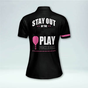 Camiseta Deportiva Personalizada con Estampado Completo, Divertida, para Pickleball, para Mujer, Nueva, de Alta Calidad, Transpirable, de Manga Corta para Verano - Product Image 4