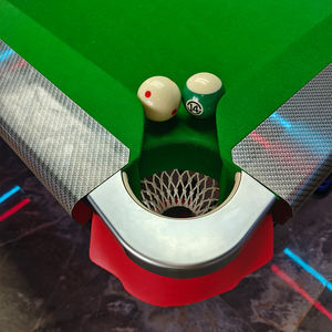 Table de billard chinoise professionnelle de haute qualité Design moderne supérieur 8 Ball & Club Snooker Tables de billard et de billard - Product Image 5