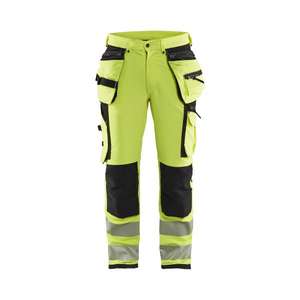 BLAKLADER - 199716423399C50 Pantalones de alta visibilidad Elásticos en 4 direcciones Amarillo/Negro-EAN 7330509657515 ROPA DE TRABAJO DE LA HI-VIS - Product Image 1